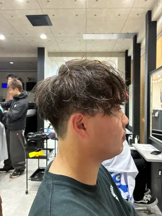 ショート メンズ メンズパーマ特化💈 髙木颯太💈のヘアスタイル