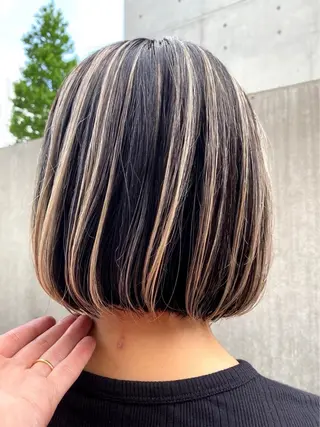 カラー soil 髙貝のヘアスタイル