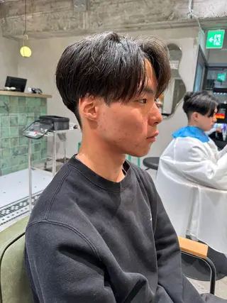 メンズ 新宿【メンズパーマ】 塩澤太一のヘアスタイル