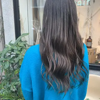 ロング 艶髪color💎髪 質改善ストレート大吉のヘアスタイル
