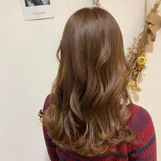 セミロング 長井 麻帆のヘアスタイル