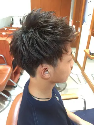 ショート ミディアム セミロング ロング カラー パーマ メンズ 可愛いを作る神 ナオヒロのヘアスタイル