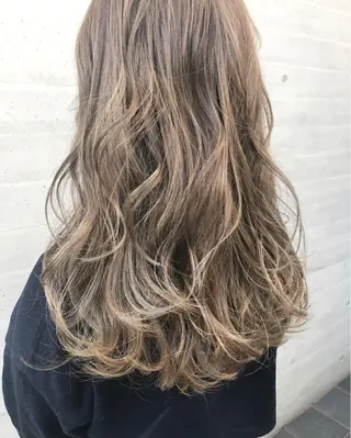 セミロング カラー 北千住でカラーNo1 高橋優輔のヘアスタイル