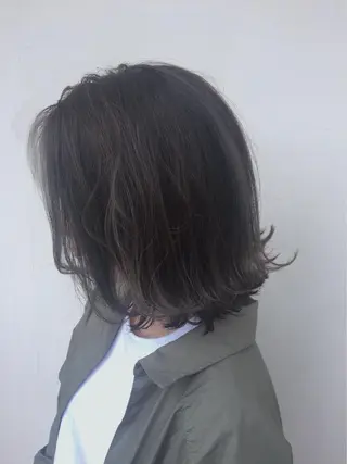 ミディアム カラー 髪質改善☀️ miho☀️のヘアスタイル