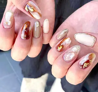 ネイル 長さだし専門店 M2　rikaのネイルデザイン