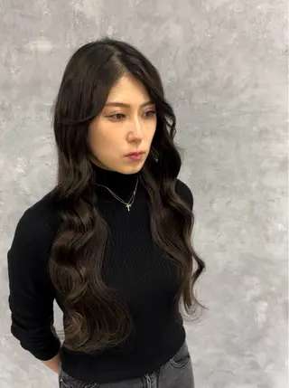 ロング 江田 悠真のヘアスタイル