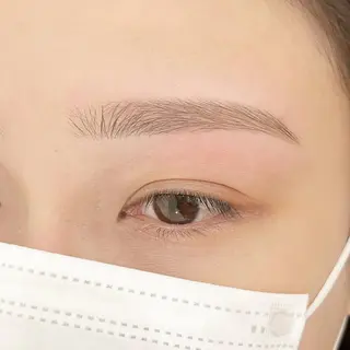 ミディアム カラー パーマ ヘアアレンジ メンズ ネイル マツエク・マツパ アイブロウ elblink　/ risaのマツエク・マツパデザイン