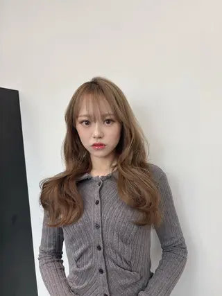 ロング 韓国🇰🇷ヘア/艶 カラー/Shinのヘアスタイル