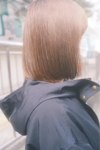 ショート カラー ショートボブ縮毛矯正 髪質改善のプロ山道潤のヘアスタイル