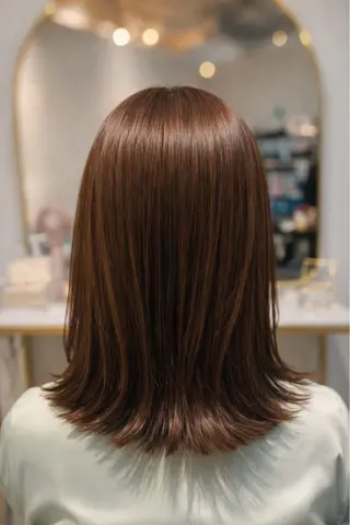 ミディアム The Apartment of Solon Citta 船橋609所属・髪質改善/縮毛矯正/ 美髪/個室/ハラのヘアスタイル