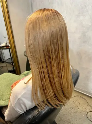 ロング 周りと差のつくハイト ーン🥣AZUKIのヘアスタイル