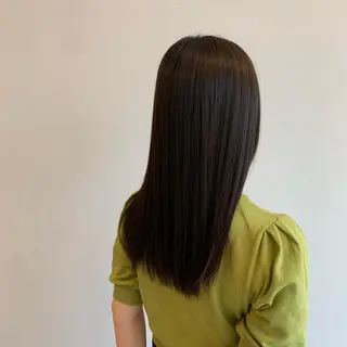 ロング カラー パーマ 似合わせスタイル 岡田勇哉のヘアスタイル