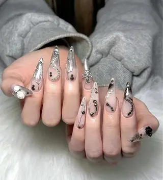 ネイル 波 なみのネイルデザイン