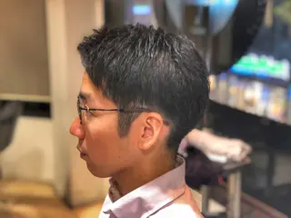 ショート メンズ 美髪矯正 Rioのヘアスタイル