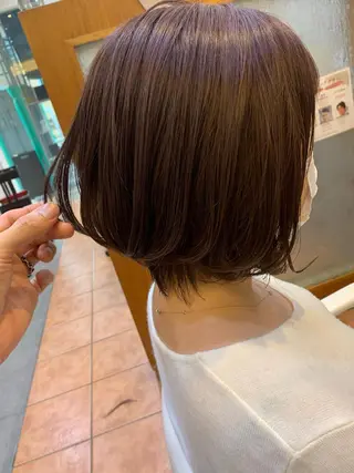 ショート パーマ HERSHE by apollo所属・✨美髪矯正&ショート の小林✨のヘアスタイル