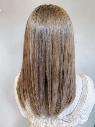 セミロング カラー LA KING GINZA TOKYO所属・🧡ショートの達人 🧡SHOのヘアスタイル