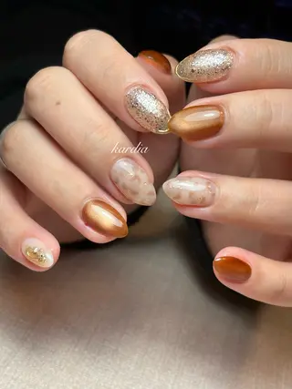 ネイル καρδιά -ｶﾙﾃﾞｨｱ-のネイルデザイン