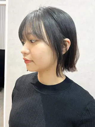 ショート ボブ×縮毛矯正 ryotaのヘアスタイル
