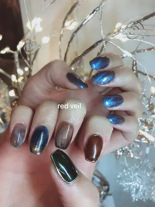 ミディアム ネイル 長さ出し専門 nynaのネイルデザイン