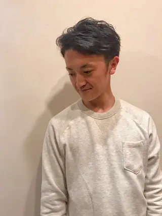 ショート パーマ メンズ skin所属・中村 梨沙のマツエク・マツパデザイン