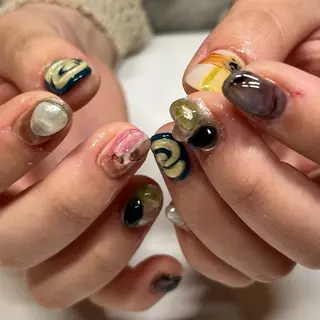 ネイル mitsuki / Manonのネイルデザイン