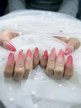 ネイル Lapi Nail 🩷長さ出し特化のネイルデザイン