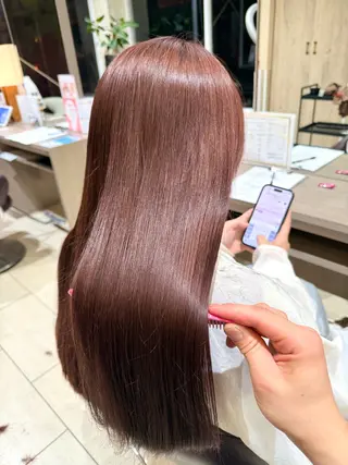 ロング カラー HAIR & MAKE EARTH 土気店所属・🎨メンズブリーチ/ 糸久 尚輝🎨のヘアスタイル