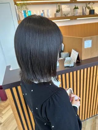 ミディアム 奧村 真奈のヘアスタイル
