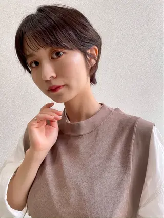 ショート appiis所属・横浜/ショート/ボブ 💫  西田 陸💫のヘアスタイル