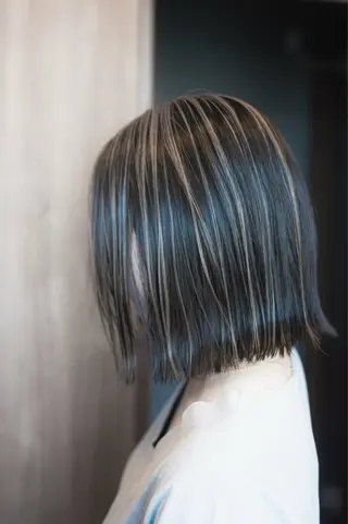 ショート ショート/ボブ ハイトーン❤️原航平のヘアスタイル