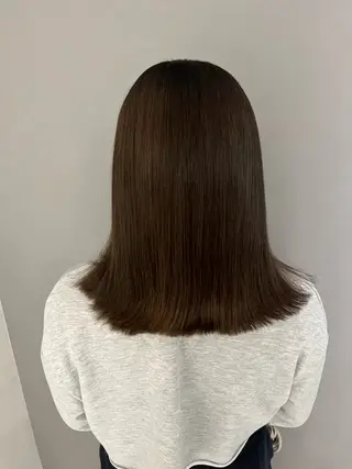ミディアム Grow by NYNY 田代 紀恵のヘアスタイル