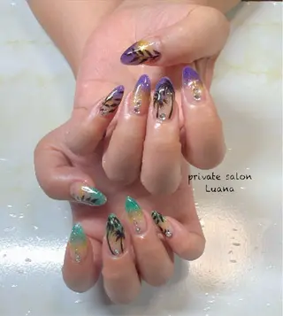 ネイル 自宅ネイルサロン ルアナのネイルデザイン