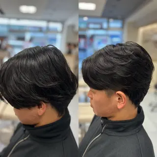 ショート パーマ メンズ メンズ特化韓国風 パーマスタイル/りんのヘアスタイル