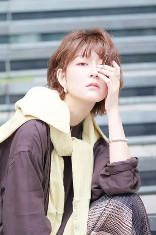 ショート カラー lore下北沢 Officialのヘアスタイル