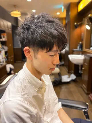メンズ ヒロ銀座 プレミアムバーバー赤坂店所属・🔥💈恒川 媛音💈🔥のヘアスタイル