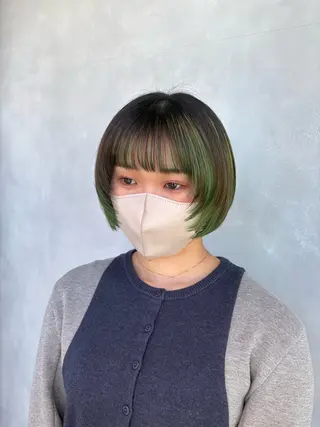 ショート カラー 茅ヶ崎/ハイトーン/ Ramuのヘアスタイル