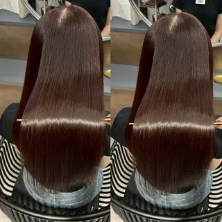 ロング カラー 新宿/髪質改善/ 縮毛矯正/suuのヘアスタイル