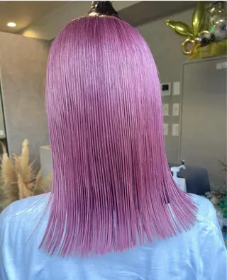 ミディアム カラー ダブルカラー /まつ毛パーマ🎀のヘアスタイル