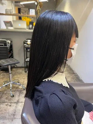 セミロング コバヤシ タイジュのヘアスタイル