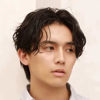 パーマ メンズ 渋谷メンズパーマ🌀 大人ヘア/くりのヘアスタイル