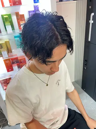 パーマ メンズ 町田エリアＮｏ．１/ パーマ特化/太田京希のヘアスタイル