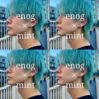 ショート カラー 🥣ブリーチ・カラー 平城秀馬/原宿のヘアスタイル