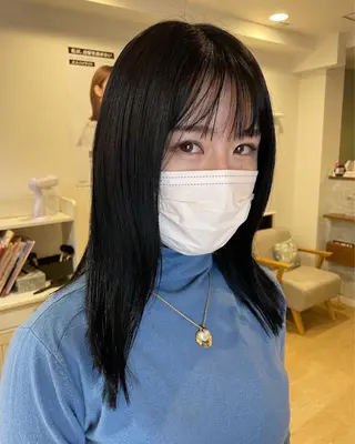 ミディアム 畑中 康志のヘアスタイル