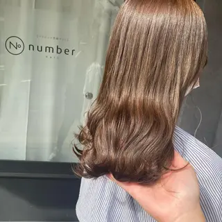 セミロング カラー 🫧透明感カラー 🫧 ジルバ清水南海のヘアスタイル