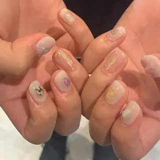 ネイル nail room clear. パラジェル所属・sode shioriのネイルデザイン