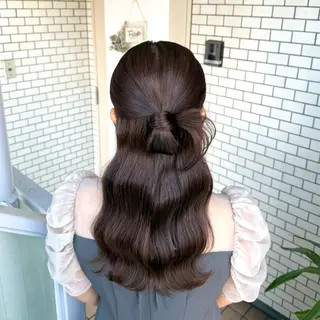 ロング ヘアアレンジ 褒められヘアメイク /‎ボブ女子🐶みおのその他イメージ