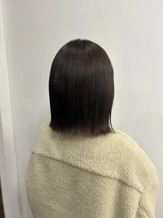 ミディアム 小久保音々華/ 髪質改善/暖色カラーのヘアスタイル