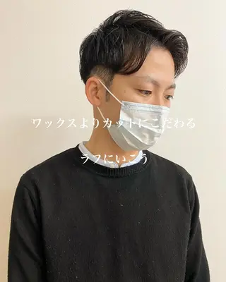 ショート カラー パーマ ヘアアレンジ メンズ 【池袋/スパイキー ショート】ⓝⓘⓜⓤのヘアスタイル