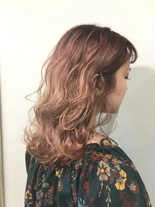 セミロング カラー ヘアアレンジ メンズ キッズ ネイル マツエク・マツパ 架空〜KAQU〜所属・【clan】 NOGAMIのヘアスタイル