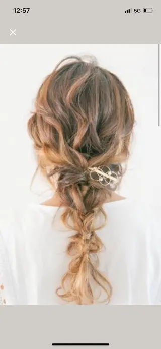 ヘアアレンジ hatena所属・hatena 🫧のマツエク・マツパデザイン